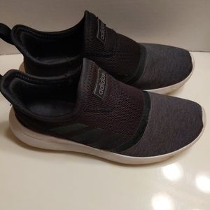 Adidas Ortholite Float Slip On Sneaker Womens 7 Black Gray Shoes F36675